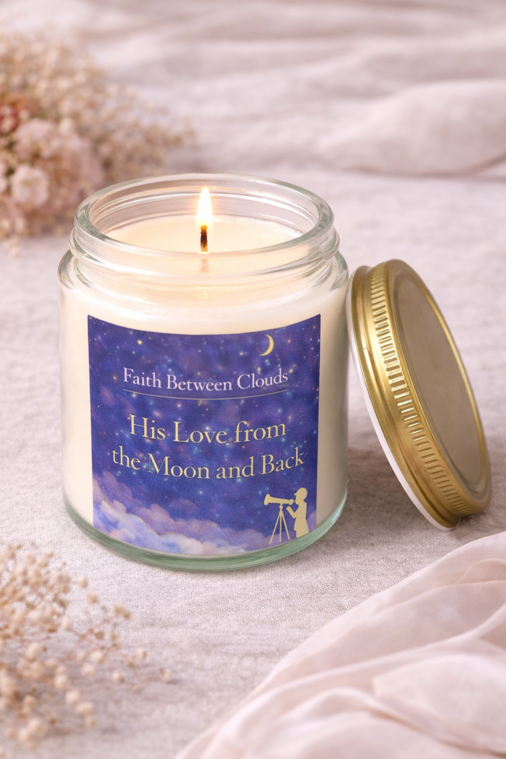 Faith Between Clouds: His Love From The Moon and Back