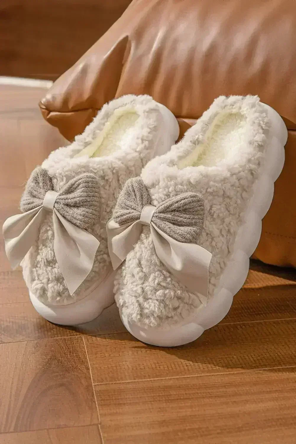 Cloud Comfort Bow Slippers