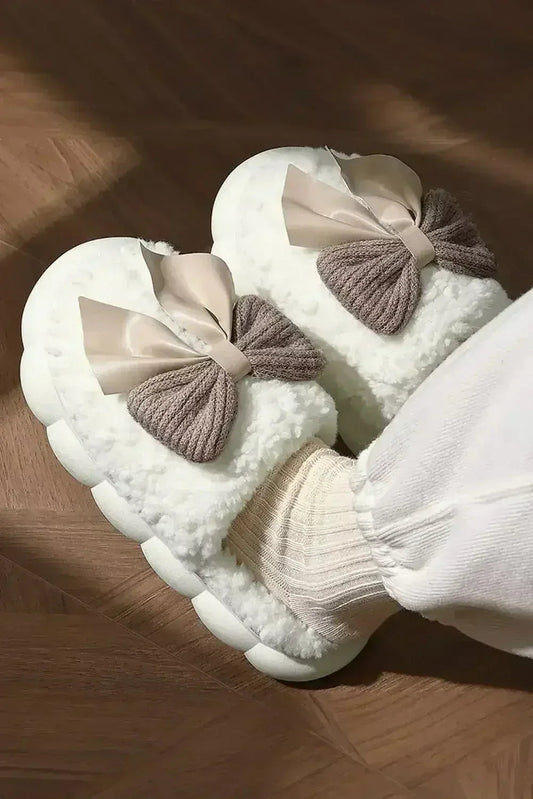 Cloud Comfort Bow Slippers