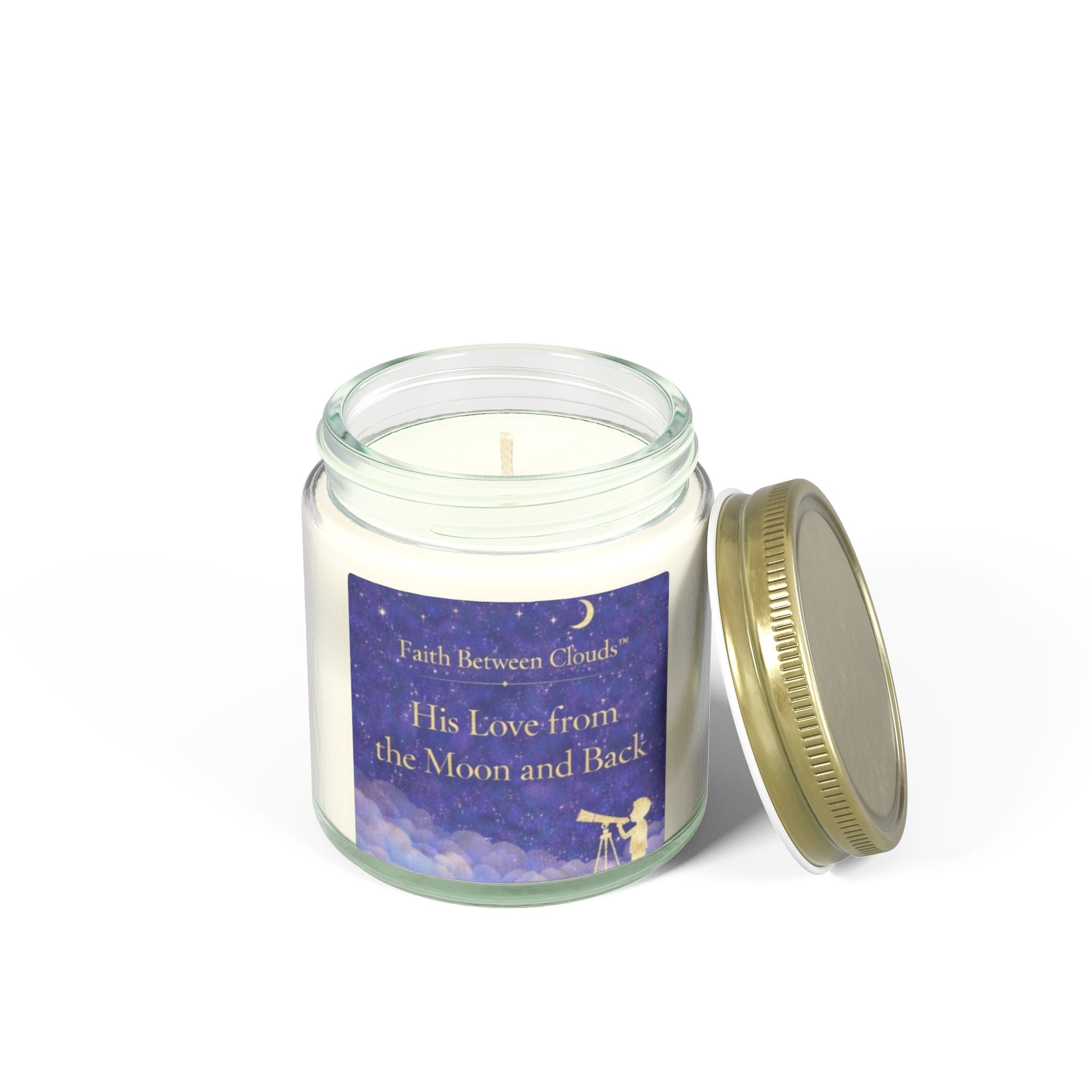 Faith Between Clouds: His Love From The Moon and Back Candle