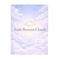 Faith Between Clouds Plush Fleece Blanket