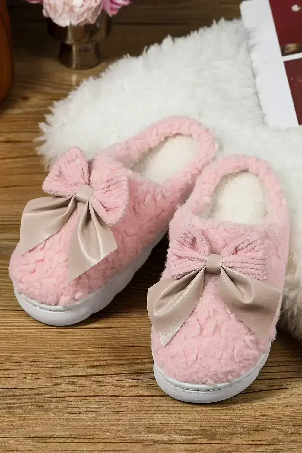 Cloud Comfort Bow Slippers