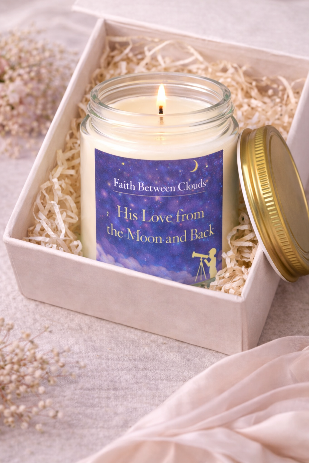 Faith Between Clouds: His Love From The Moon and Back