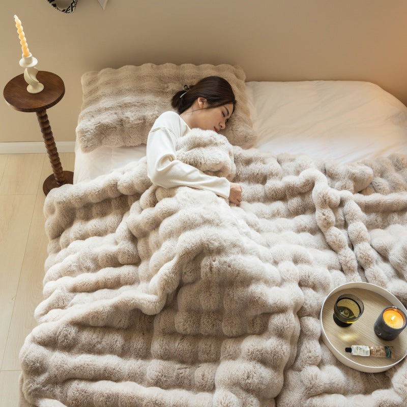 Wrapped in Comfort Plush Blanket