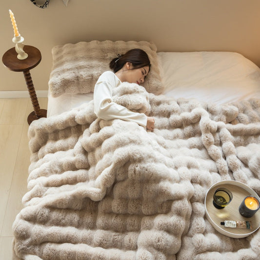 Wrapped in Comfort Plush Blanket