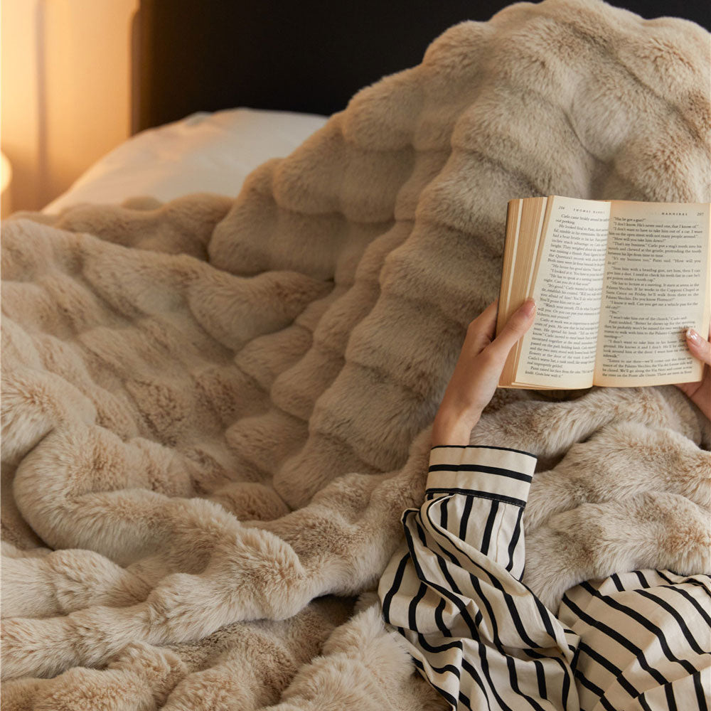 Wrapped in Comfort Plush Blanket