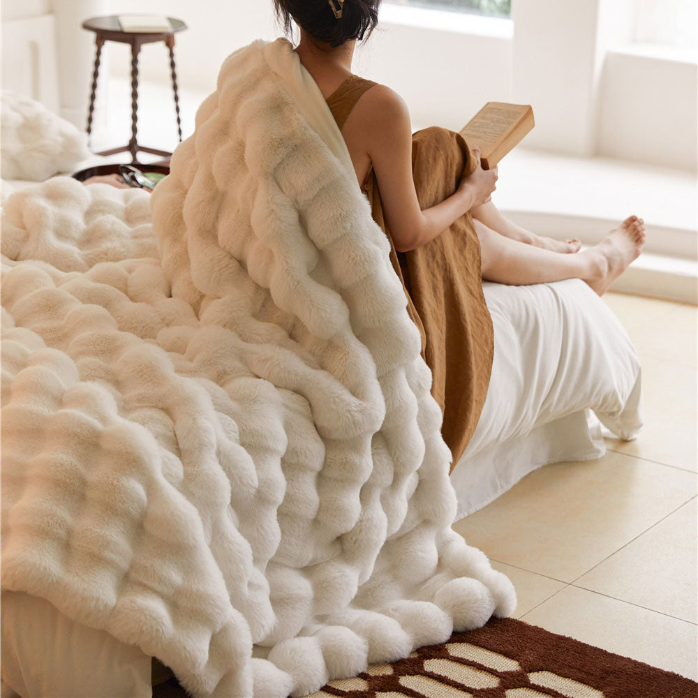 Wrapped in Comfort Plush Blanket