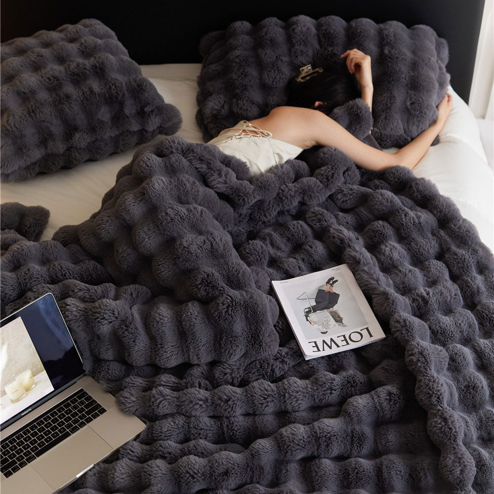 Wrapped in Comfort Plush Blanket