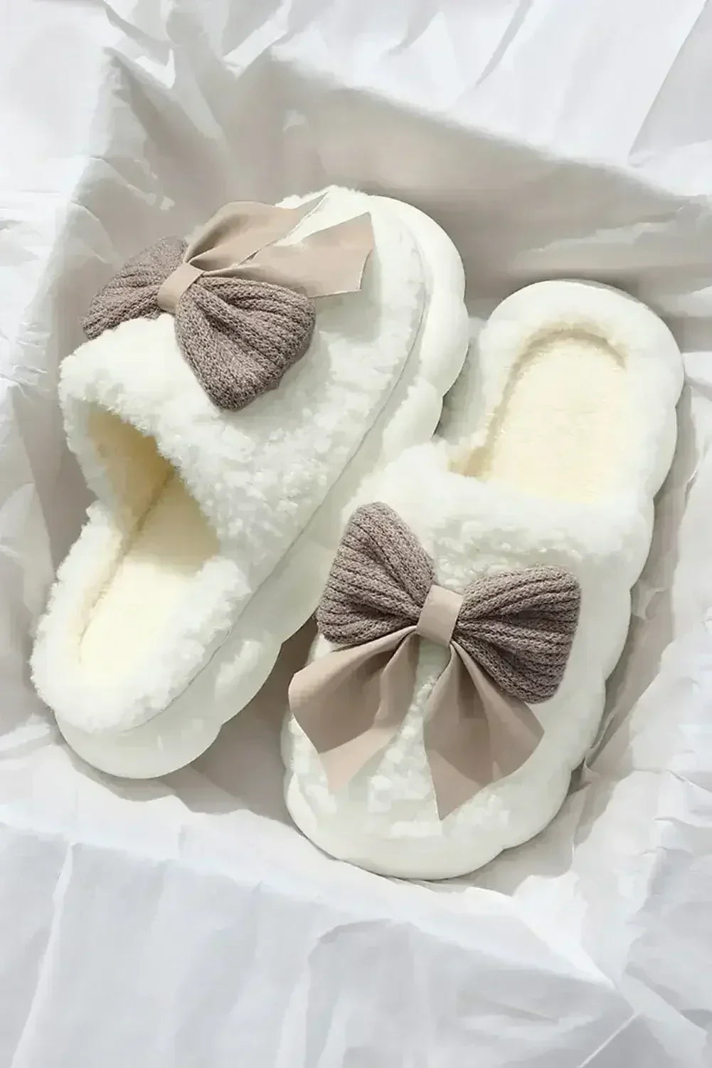 Cloud Comfort Bow Slippers