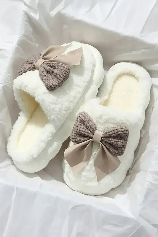 Cloud Comfort Bow Slippers
